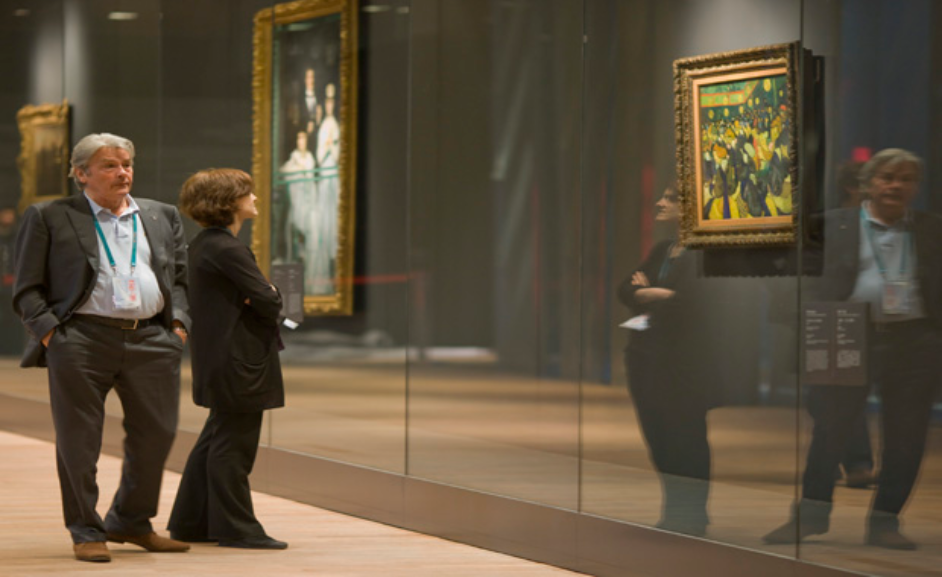 2010上海世博會法國館形象代言人 法國國寶級影星阿蘭·德隆親臨現場