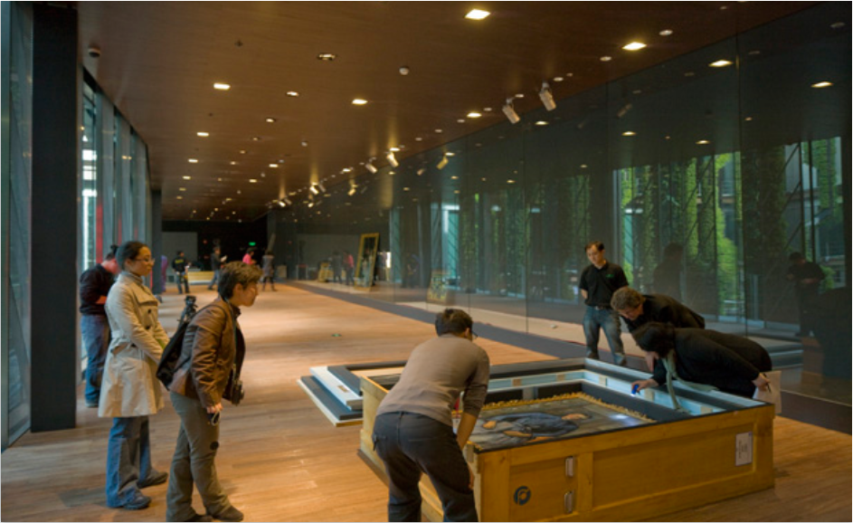 奧賽博物館專業人員親臨現場，進行驗收2