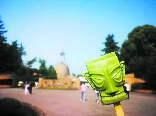 三星堆1200多個青銅面具冰激凌，“五一”被游客搶光