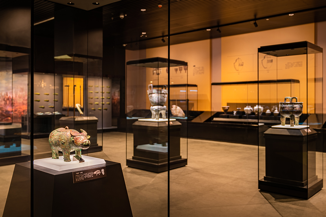 殷墟博物館展柜案例